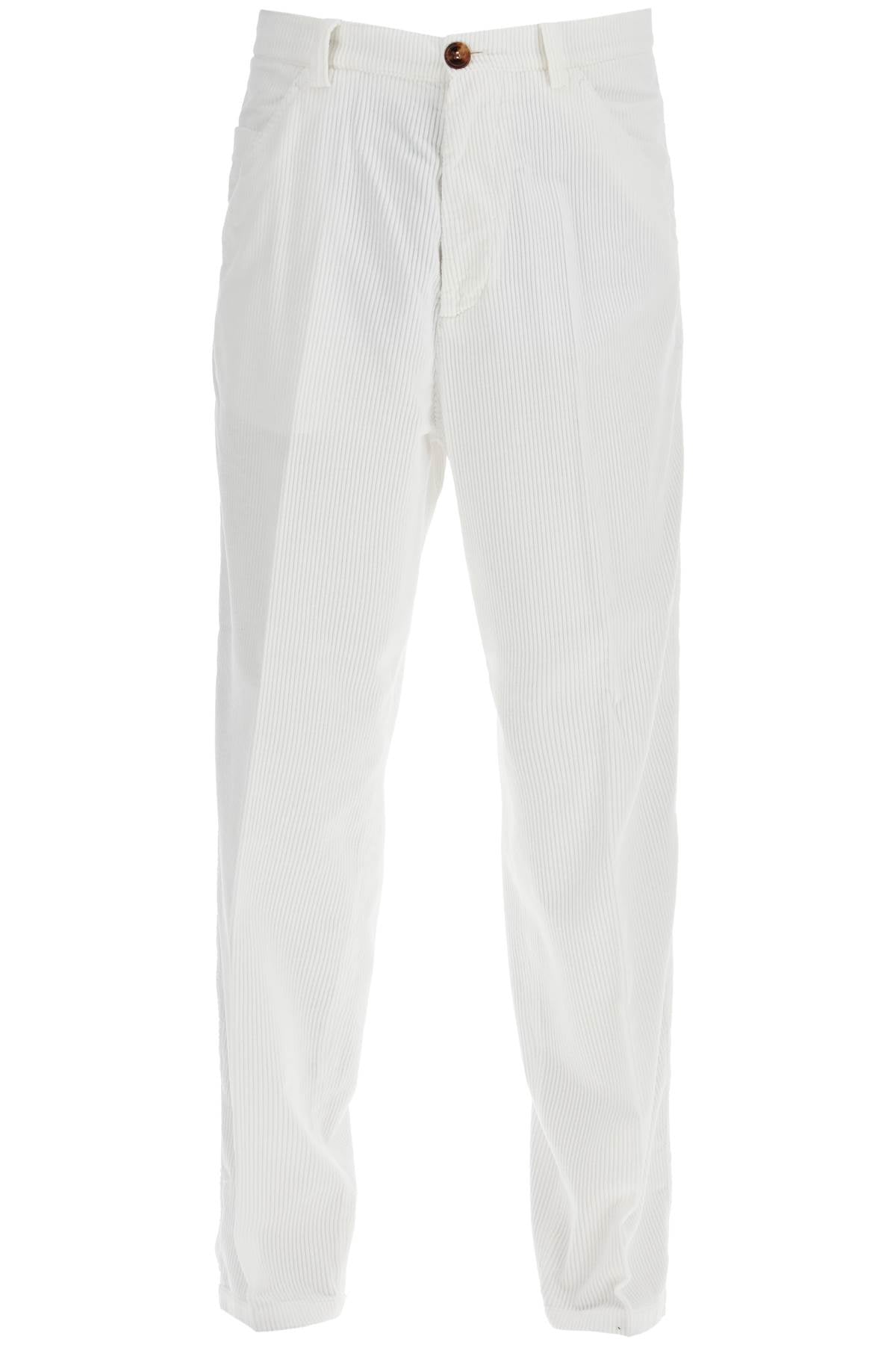 Brunello Cucinelli Corduroy Leisure Fit Pants for Men image 0