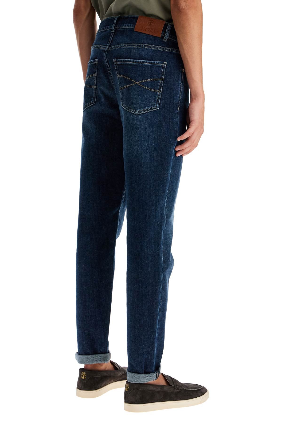 Brunello Cucinelli Traditional Fit Stretch Denim Jeans image 2