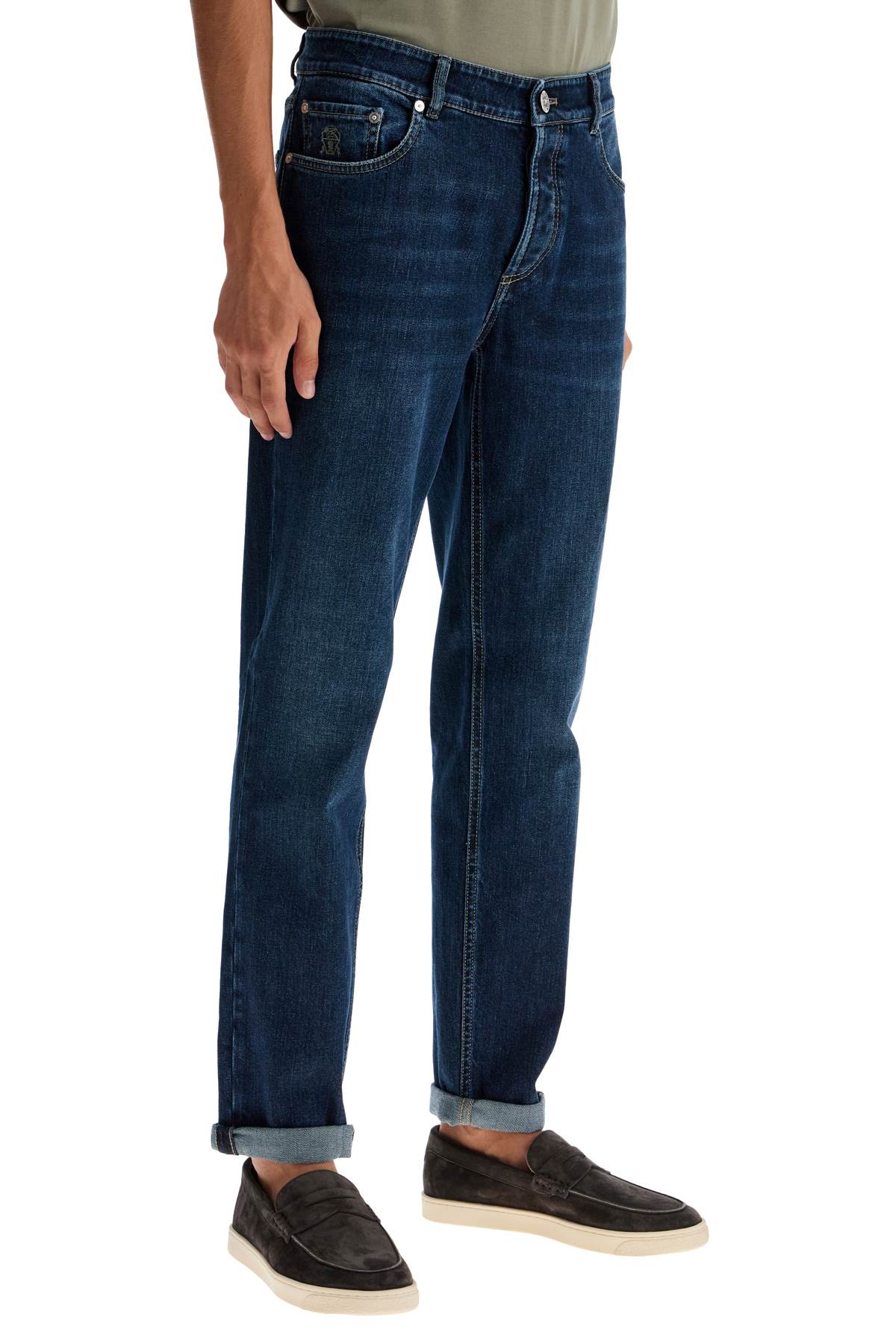 Brunello Cucinelli Traditional Fit Stretch Denim Jeans image 1