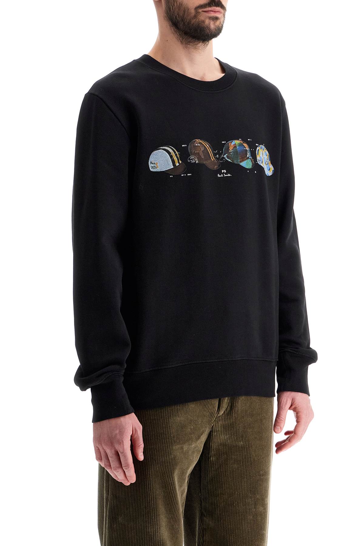 PS Paul Smith 'Cycling Caps' Crewneck Sweatshirt image 1