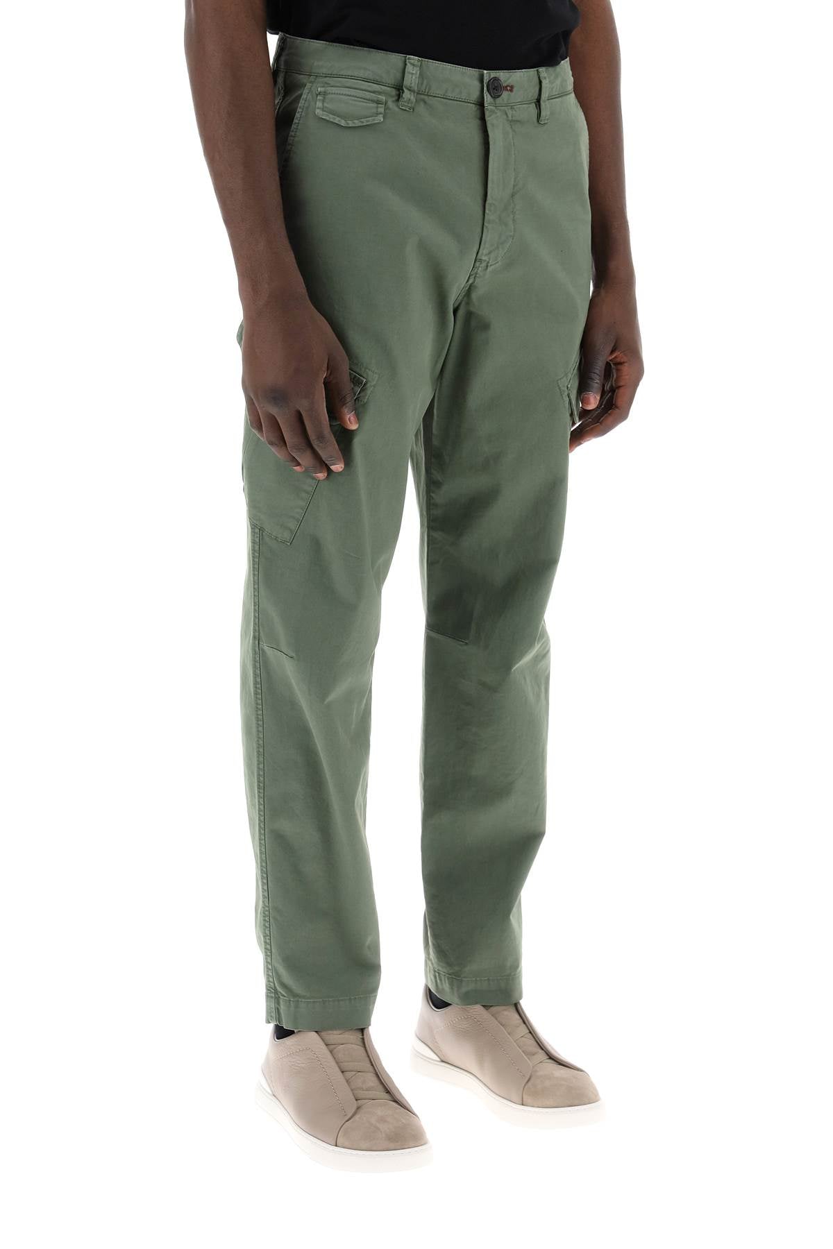 PS Paul Smith stretch cotton cargo pants for men/w image 1