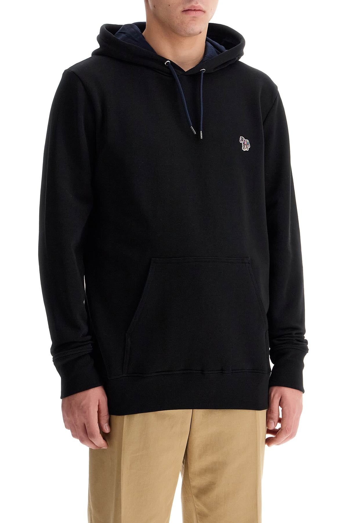 PS Paul Smith Organic Cotton Zebra Hoodie image 1