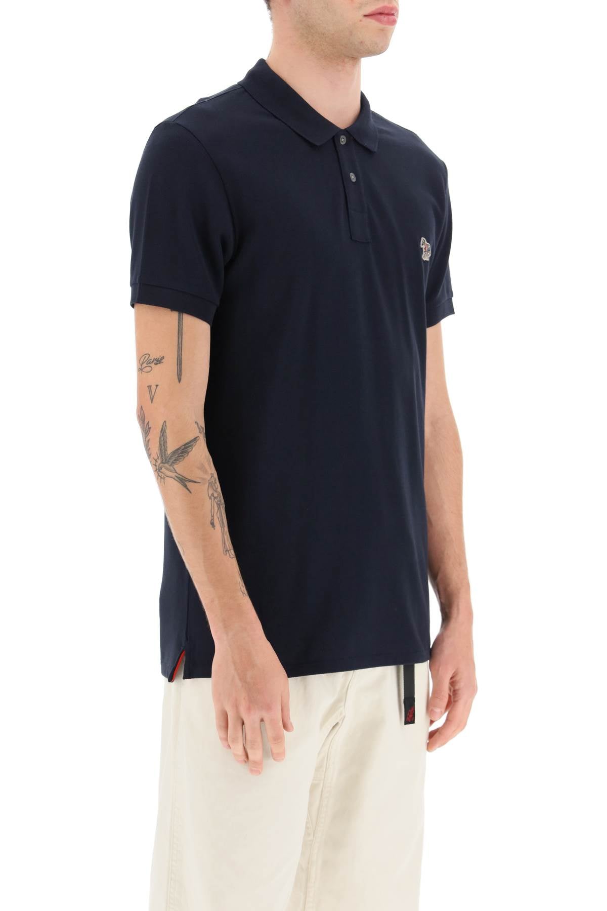 PS Paul Smith slim fit polo shirt in organic cotton image 1