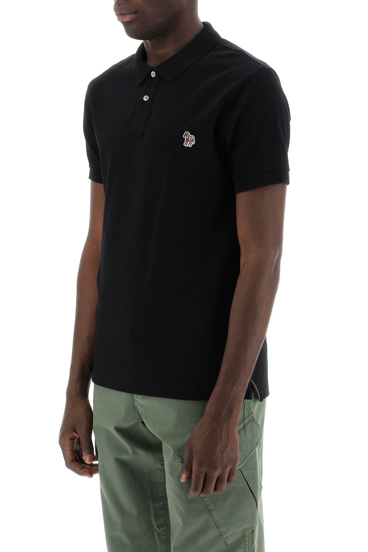 PS Paul Smith slim fit polo shirt in organic cotton image 3