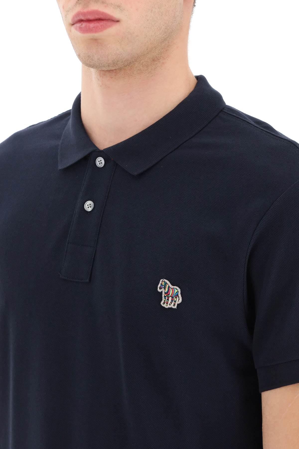 PS Paul Smith slim fit polo shirt in organic cotton image 3