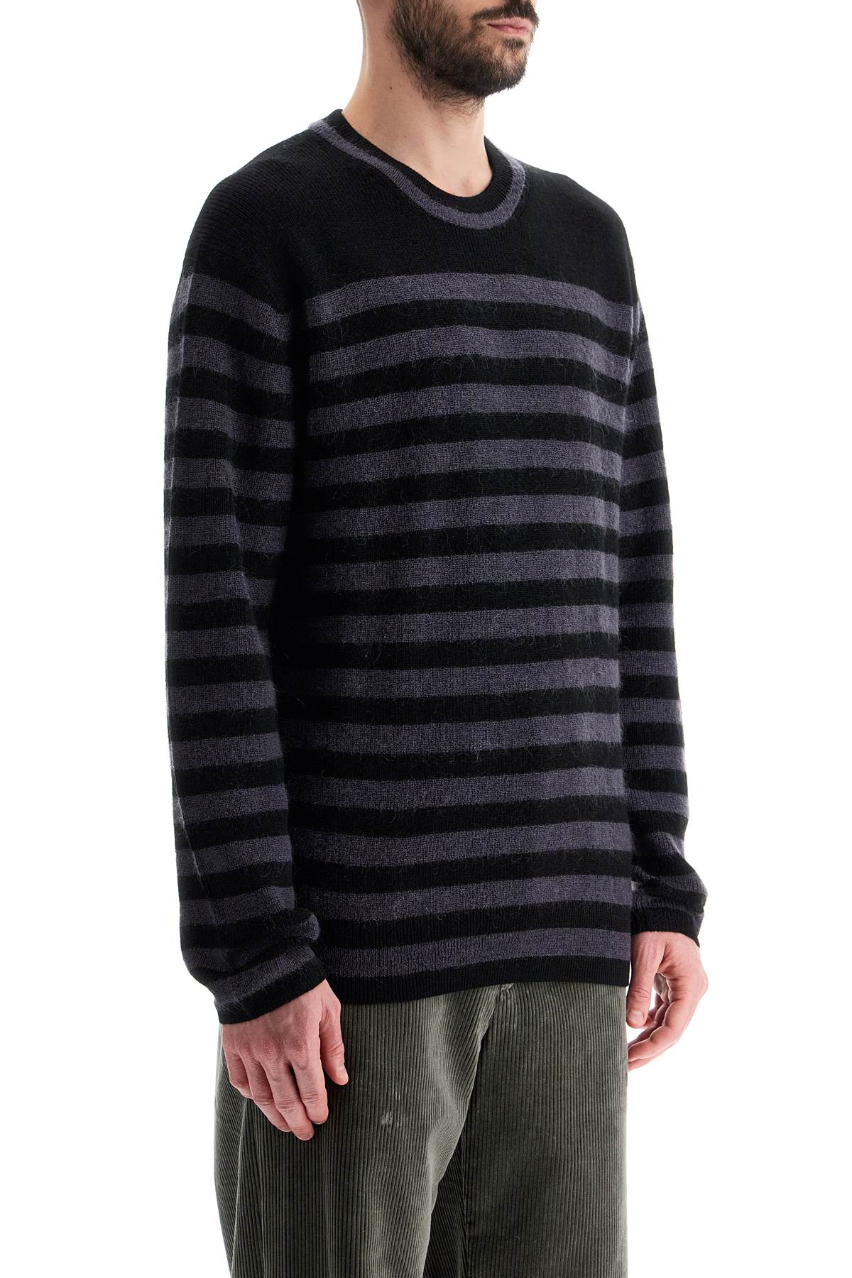 PS Paul Smith Striped Wool & Mohair Blend Pullover image 1