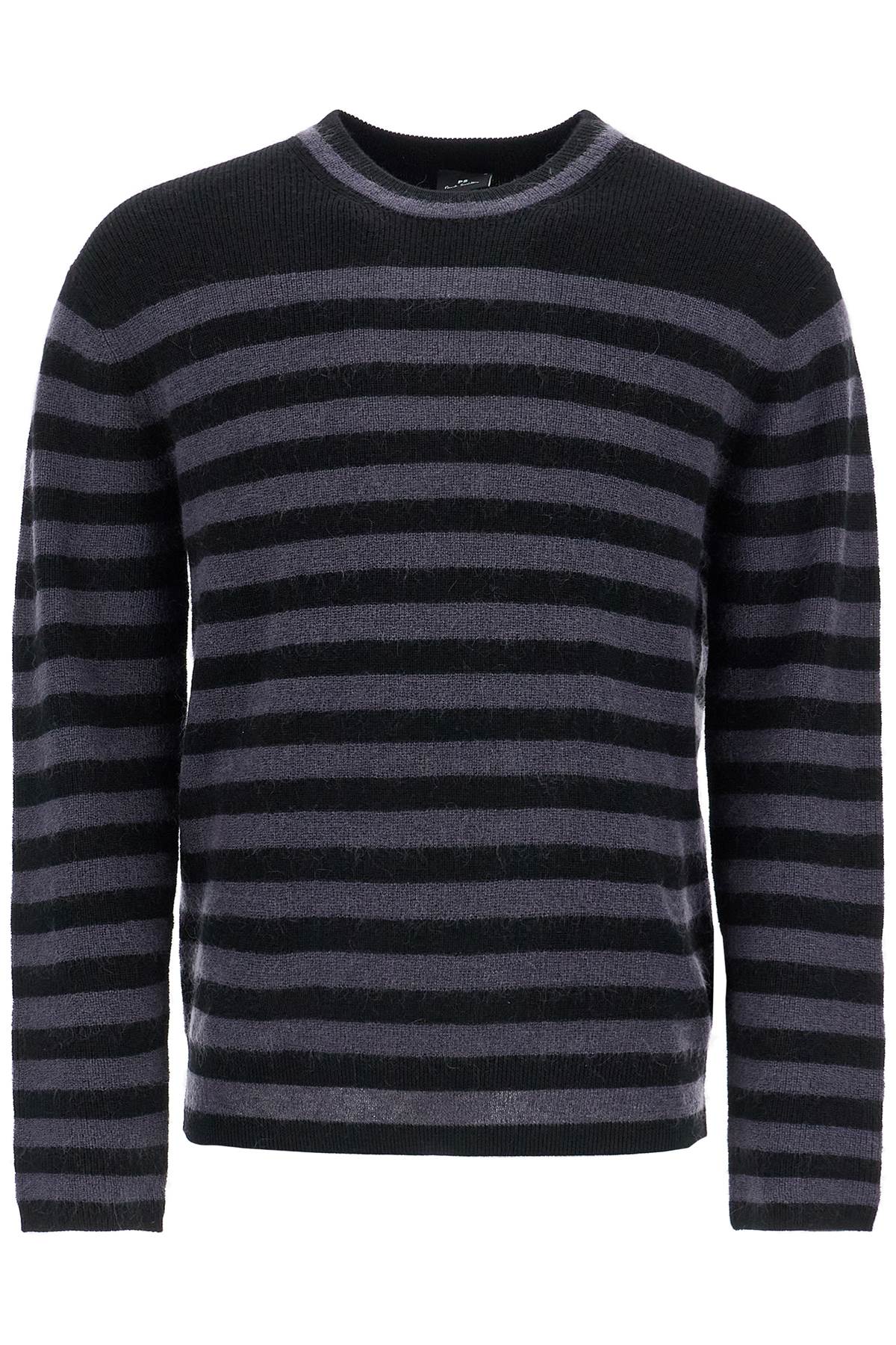 PS Paul Smith Striped Wool & Mohair Blend Pullover image 0