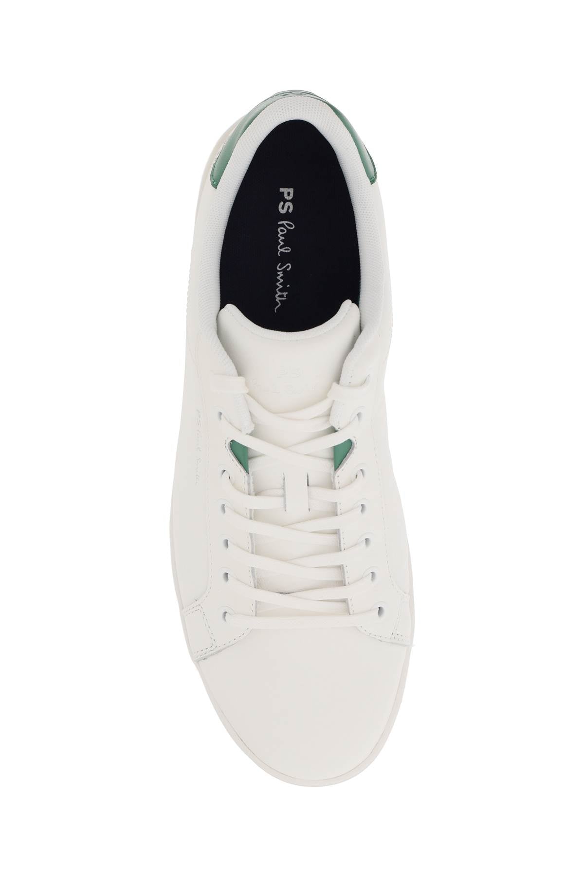 PS Paul Smith Albany Zebra Print Leather Sneakers image 1