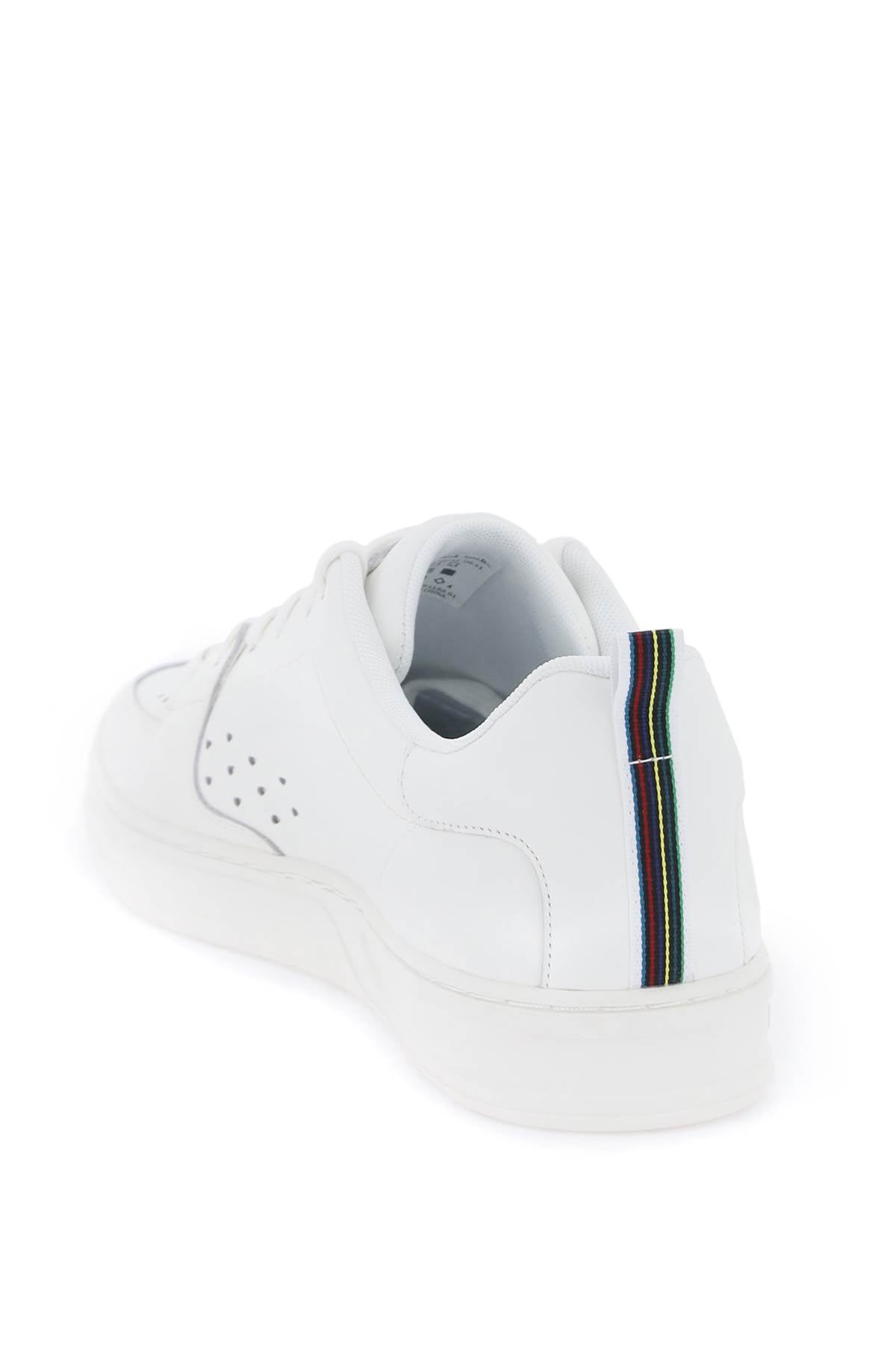 PS Paul Smith Cosmo Leather Sneakers with 'Sports Stripe' Detail image 2