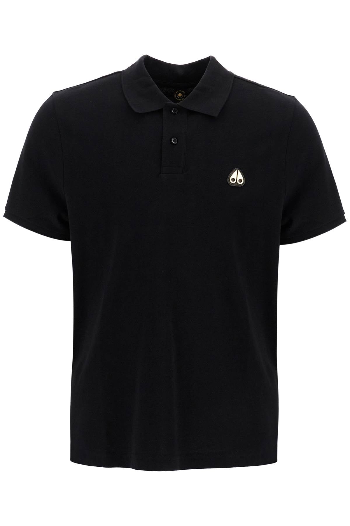 Moose Knuckles Everett Polo Shirt with Gold Logo image 0