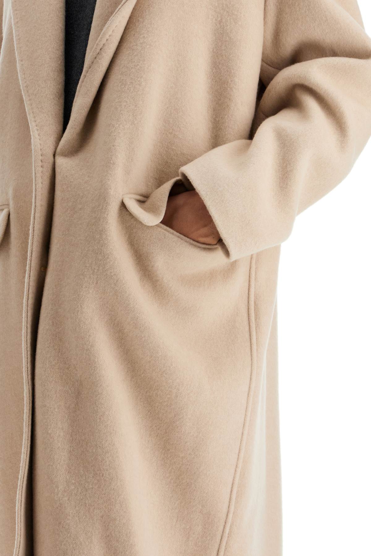 Isabel Marant Oversized Double Wool Coat image 3