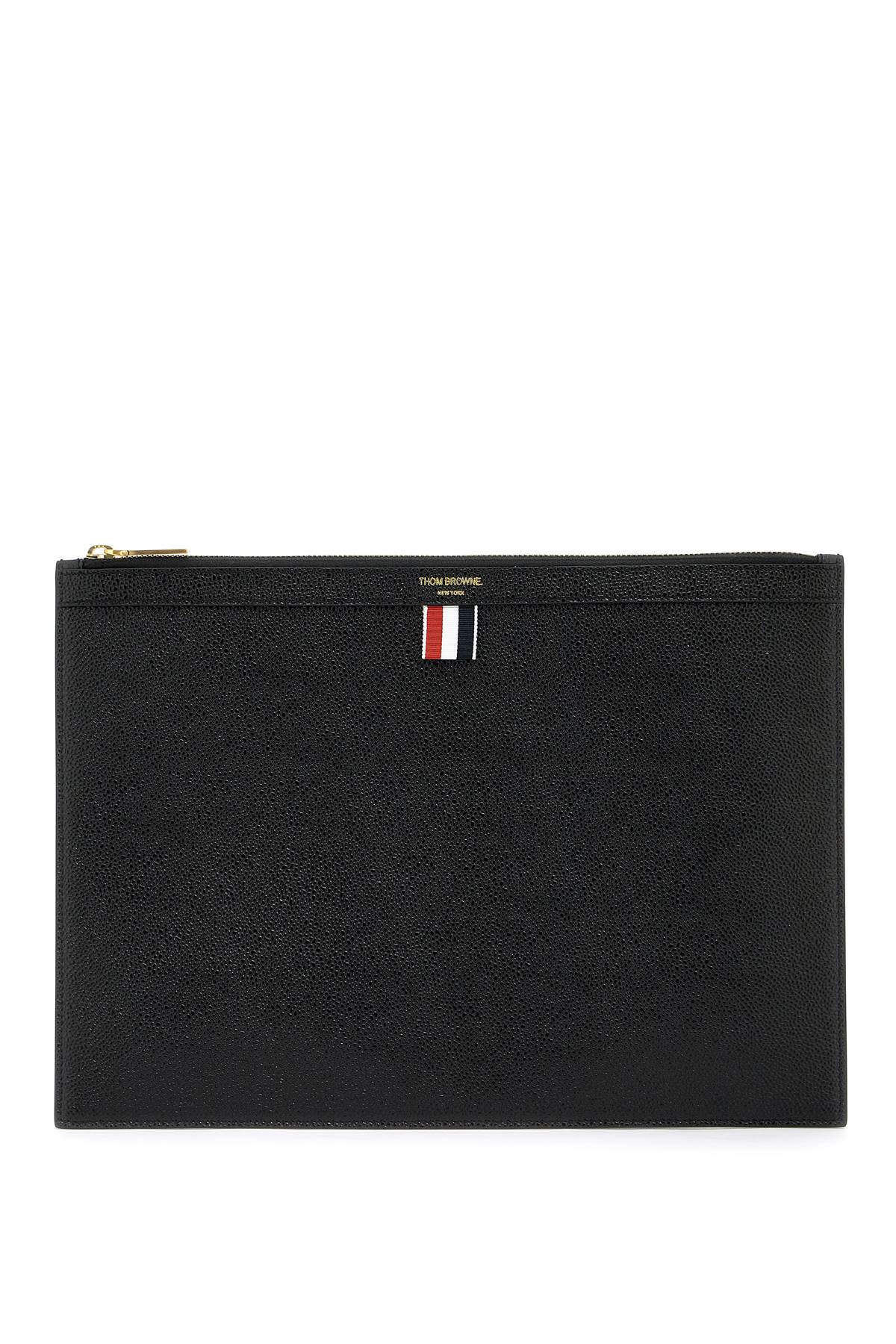 Thom Browne leather medium document holder image 0