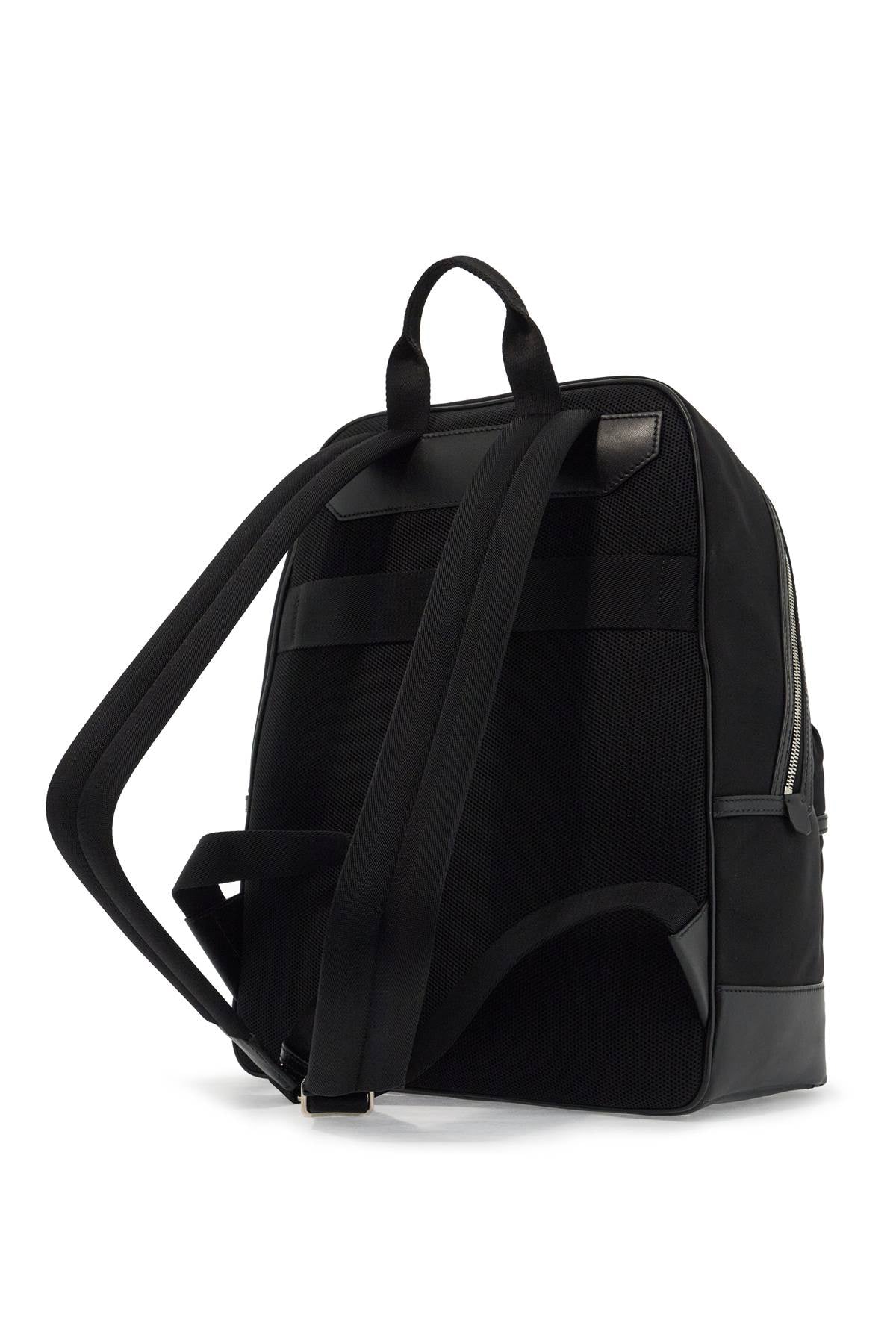 Bally Nylon Trekking Backpack with Leather Trim image 1