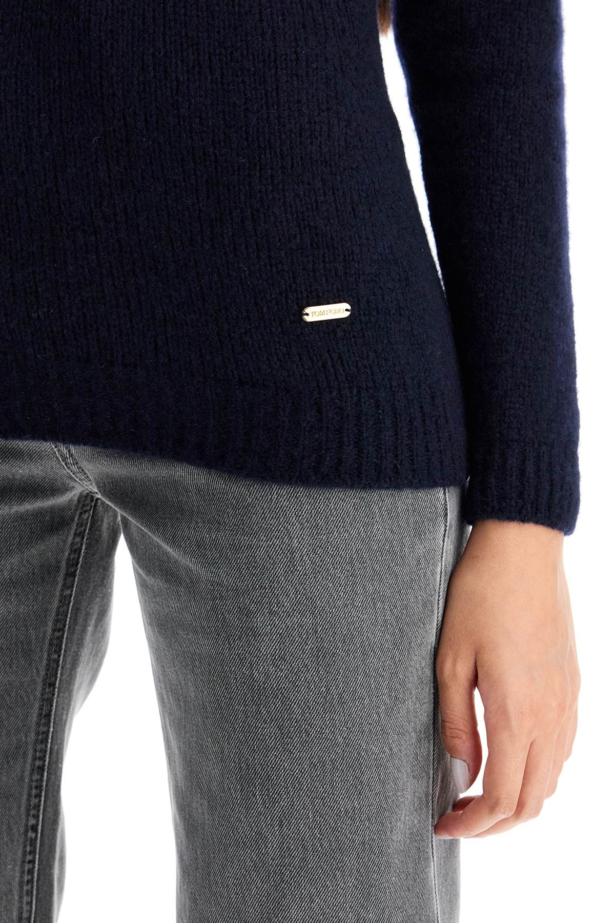 Tom Ford regular fit v-neck pullover sweater. image 3