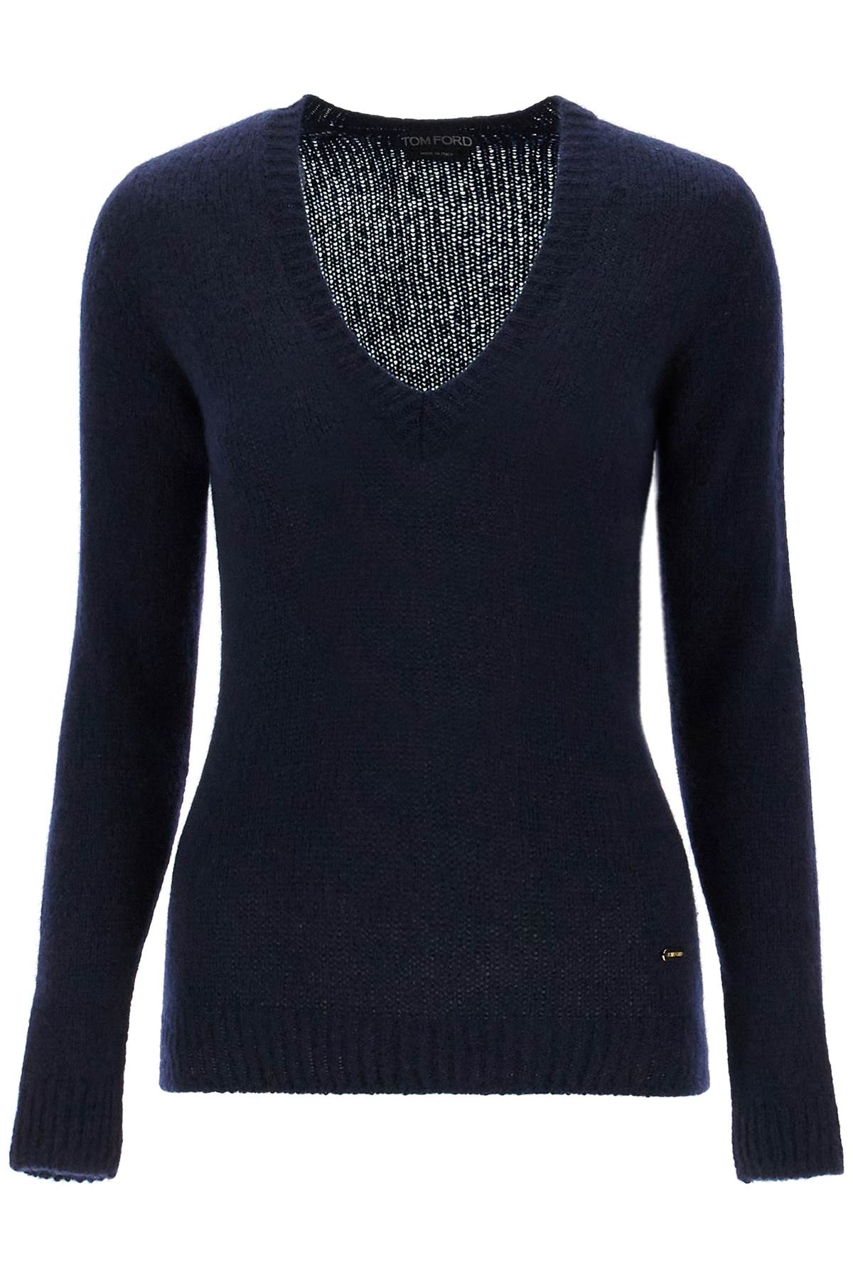 Tom Ford regular fit v-neck pullover sweater. image 0