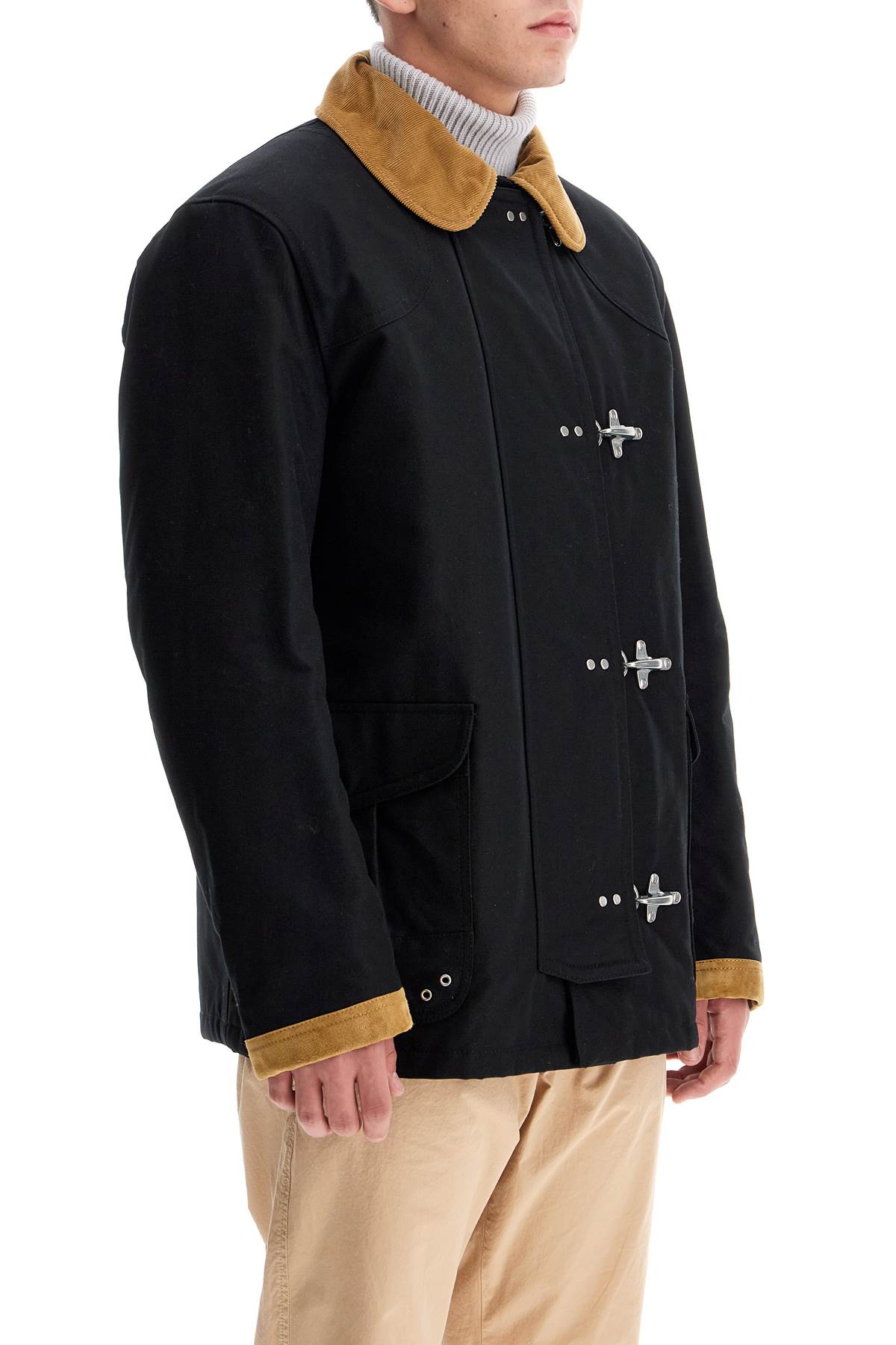 Fay Archive 4-Hook Canvas Jacket for Men image 1