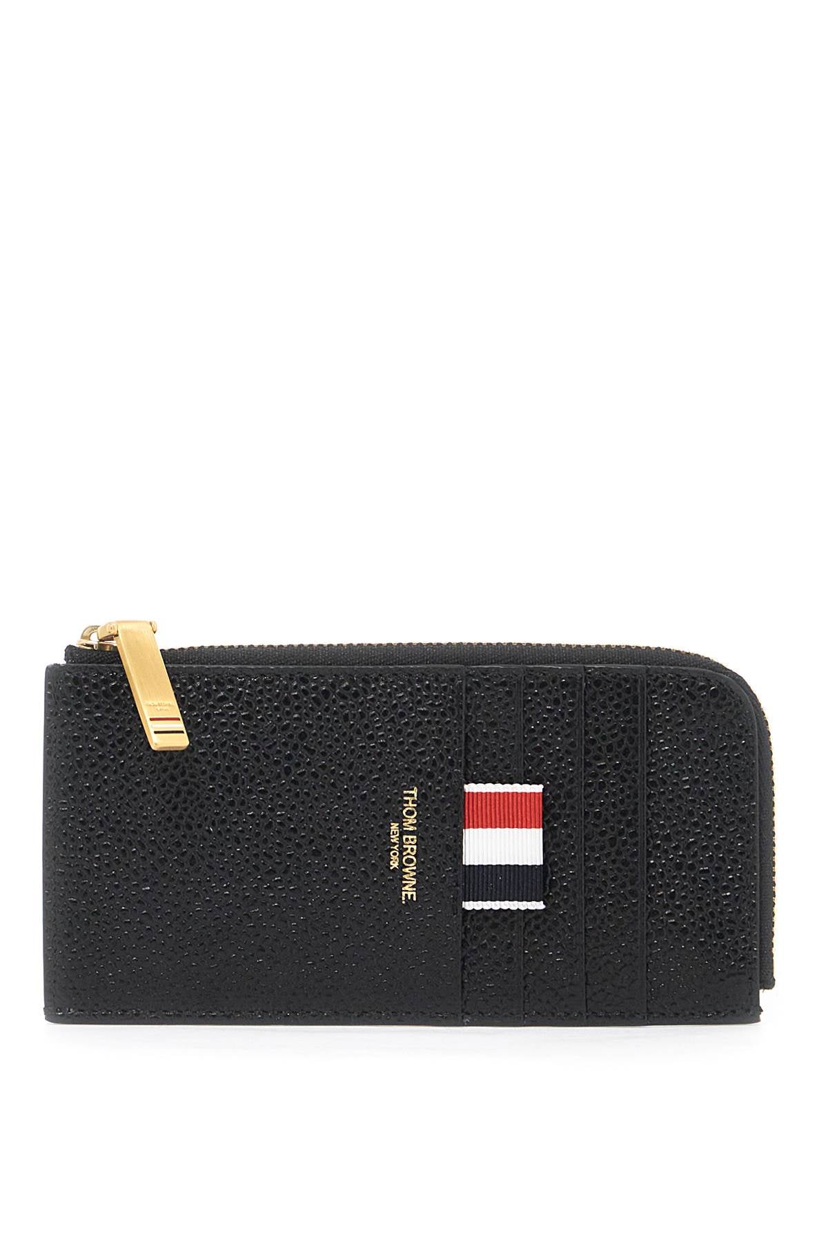 Thom Browne pebble grain leather cardholder image 0