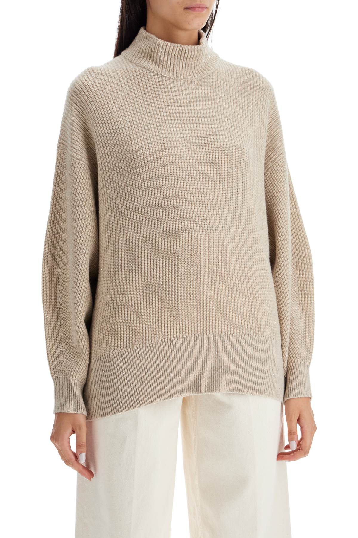 Brunello Cucinelli high-neck sparkling & dazzling image 1