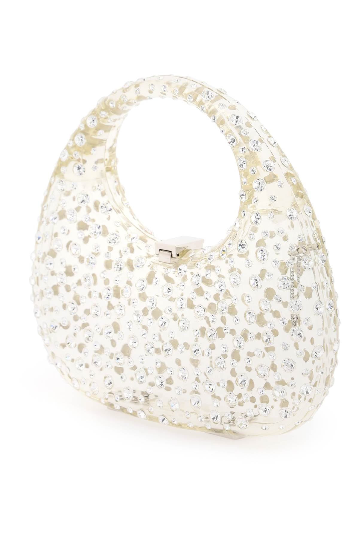 L'ALINGI Meleni Crystal-Embellished Resin Handbag image 1