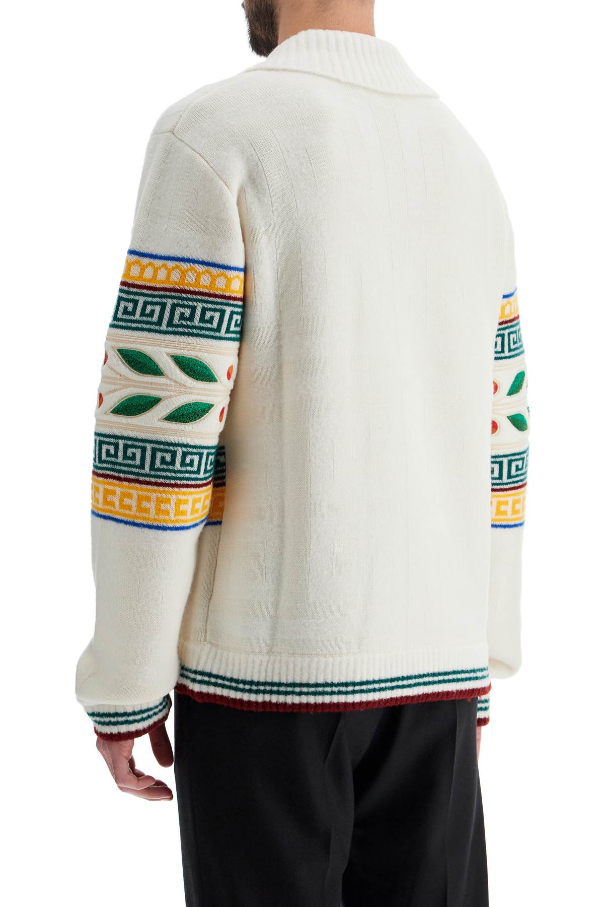 Casablanca Lauriel Olympique Wool Blend Sweater image 2