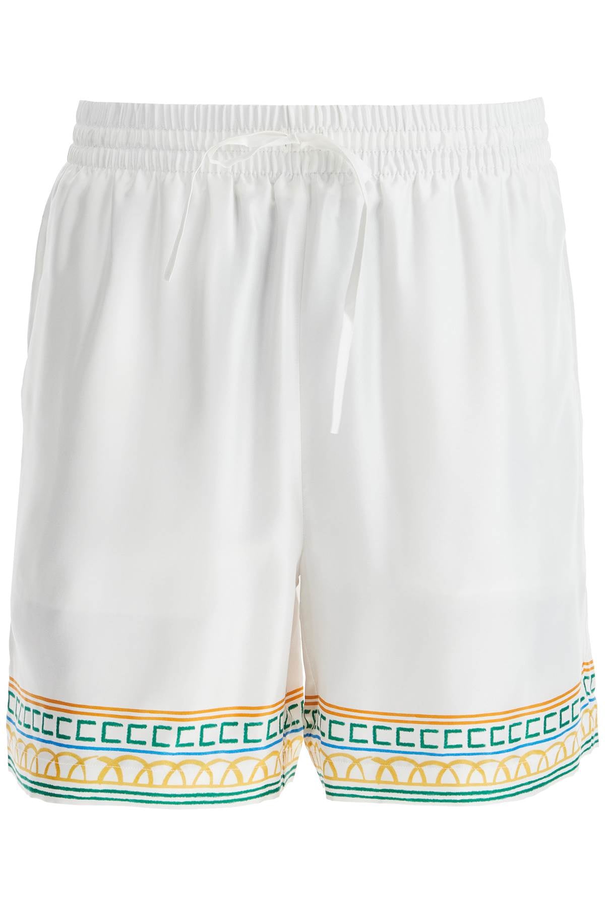 Casablanca silk bermuda shorts 'crayon temple image 0