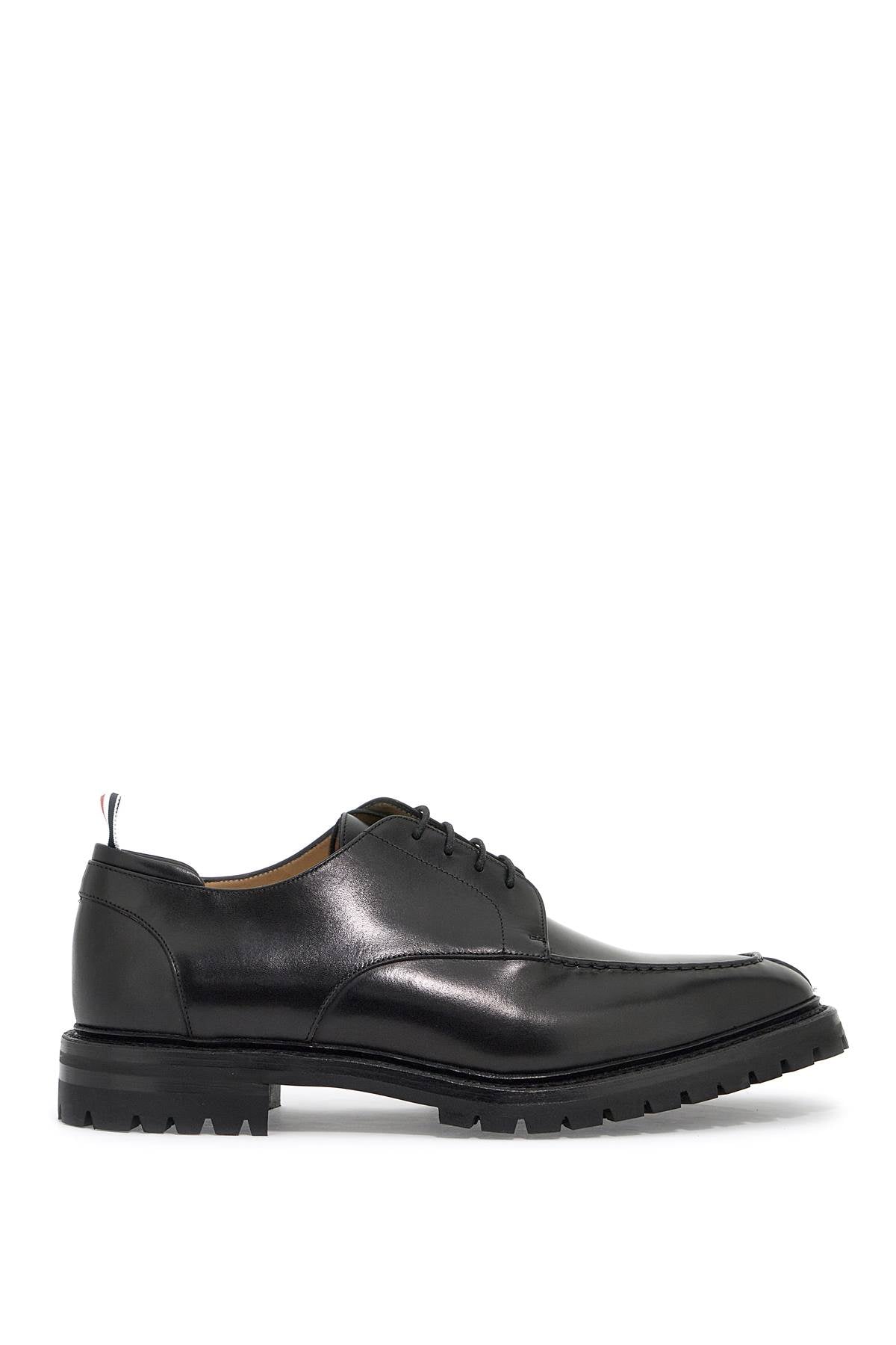 Thom Browne smooth leather derby apron stitch in image 0