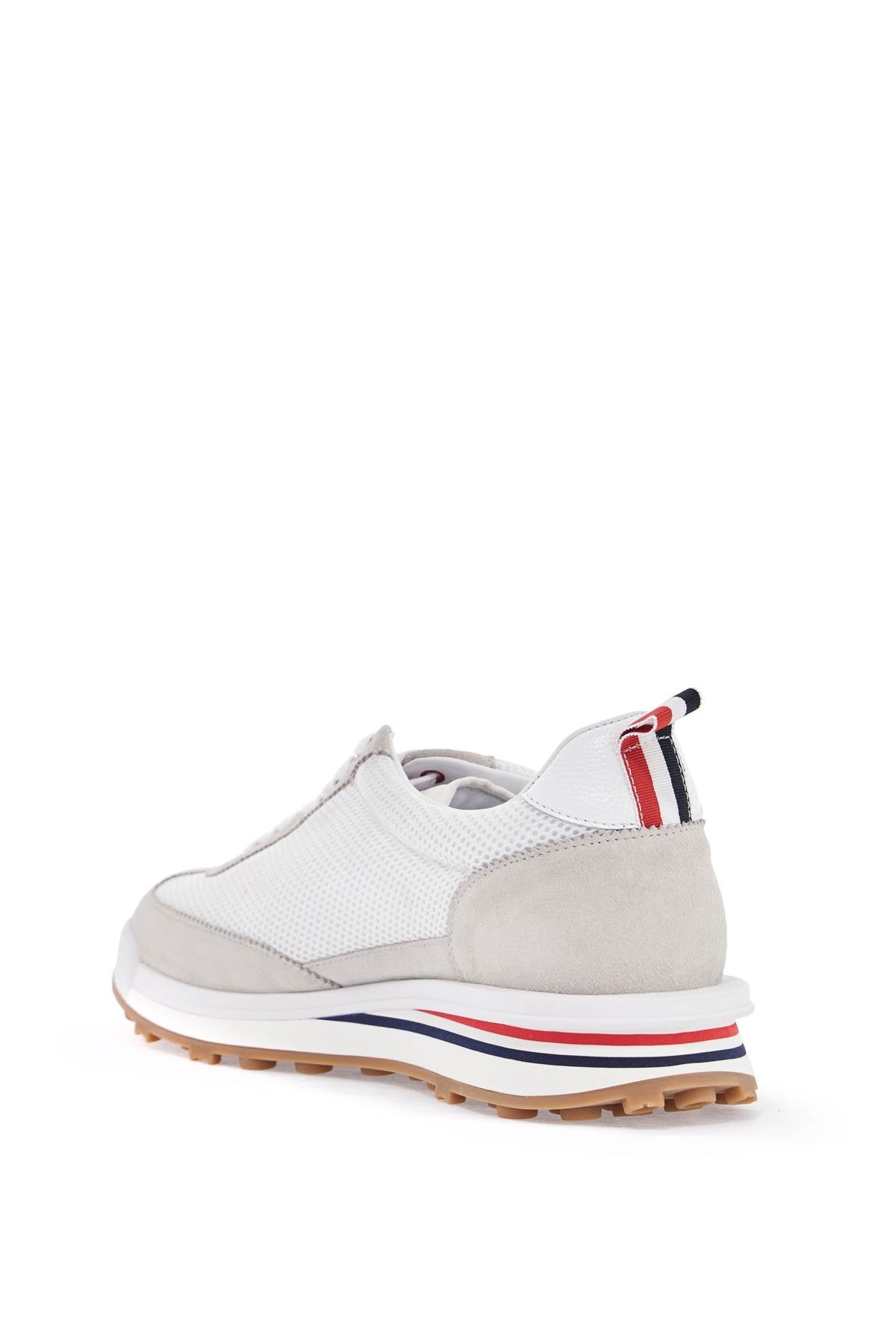 Thom Browne Tech Runner Mesh & Suede Sneakers image 2