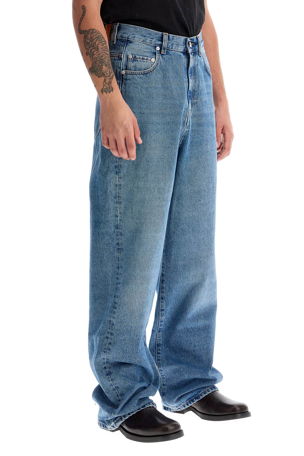 SEFR Disco Cut High Waist Jeans - Country Blue image 1