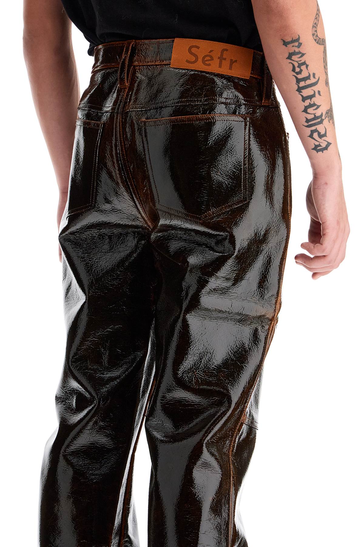 SEFR eito coated pants image 3