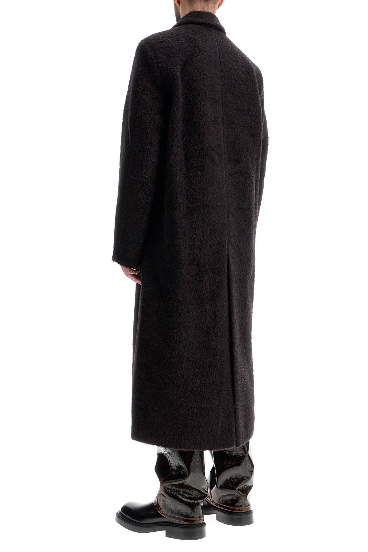 SEFR Maico Single-Breasted Wool Blend Long Coat image 2