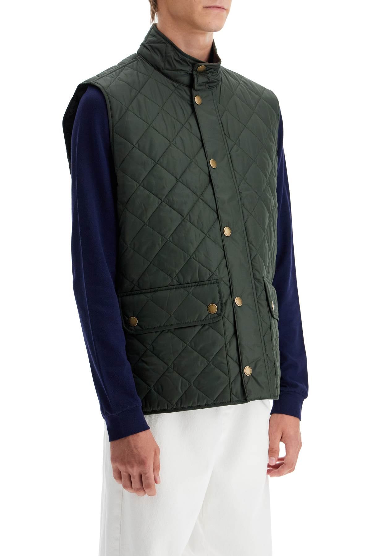 Barbour lowerdale quilted vest image 1