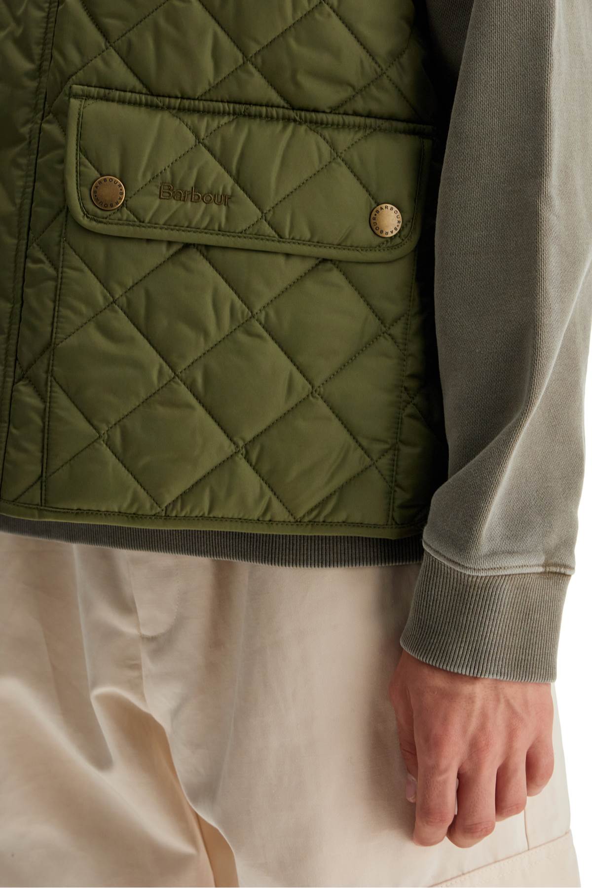 Barbour lowerdale quilted vest image 3