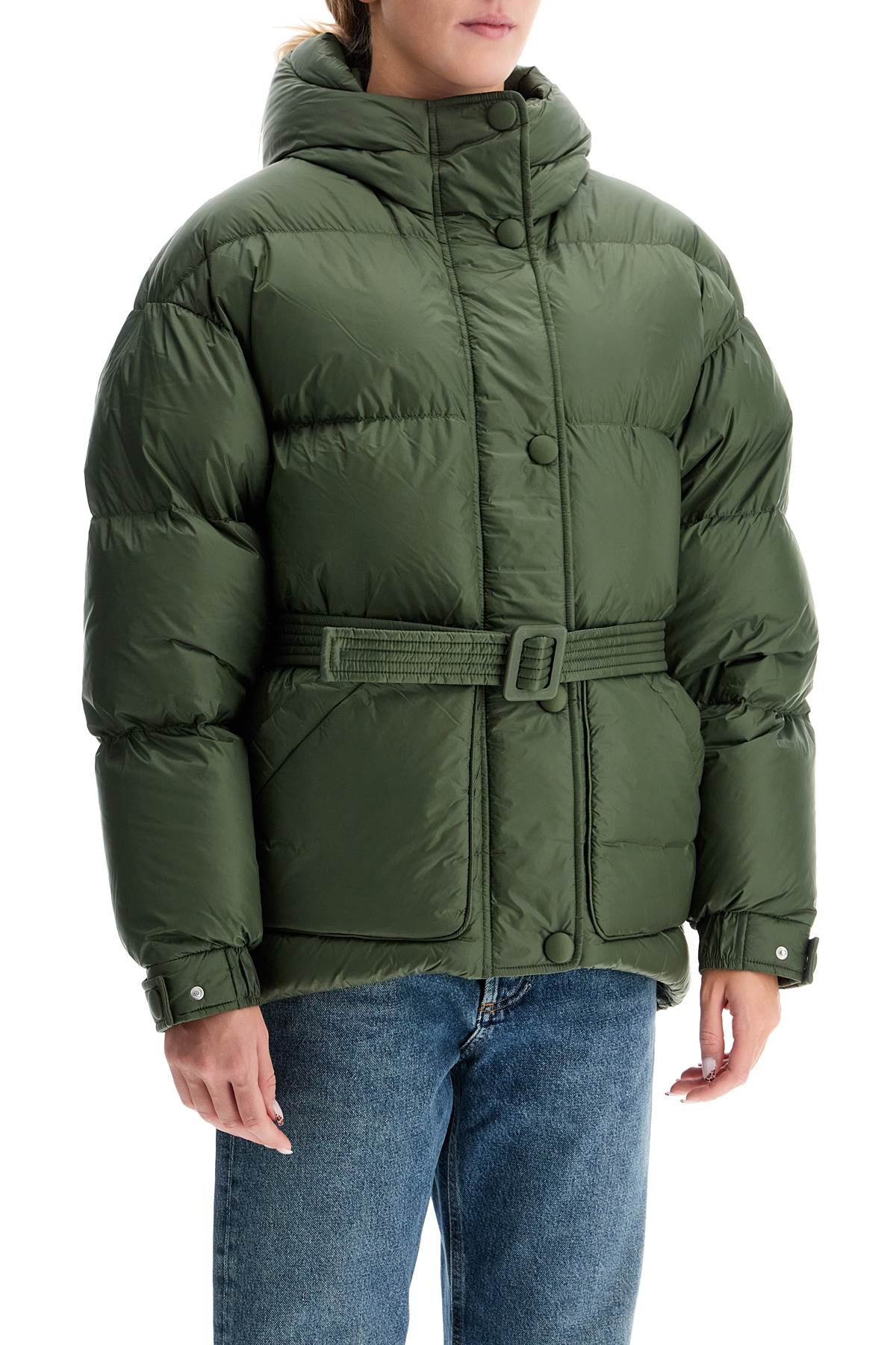 Ienki Ienki Michlin Belted Down Jacket image 1