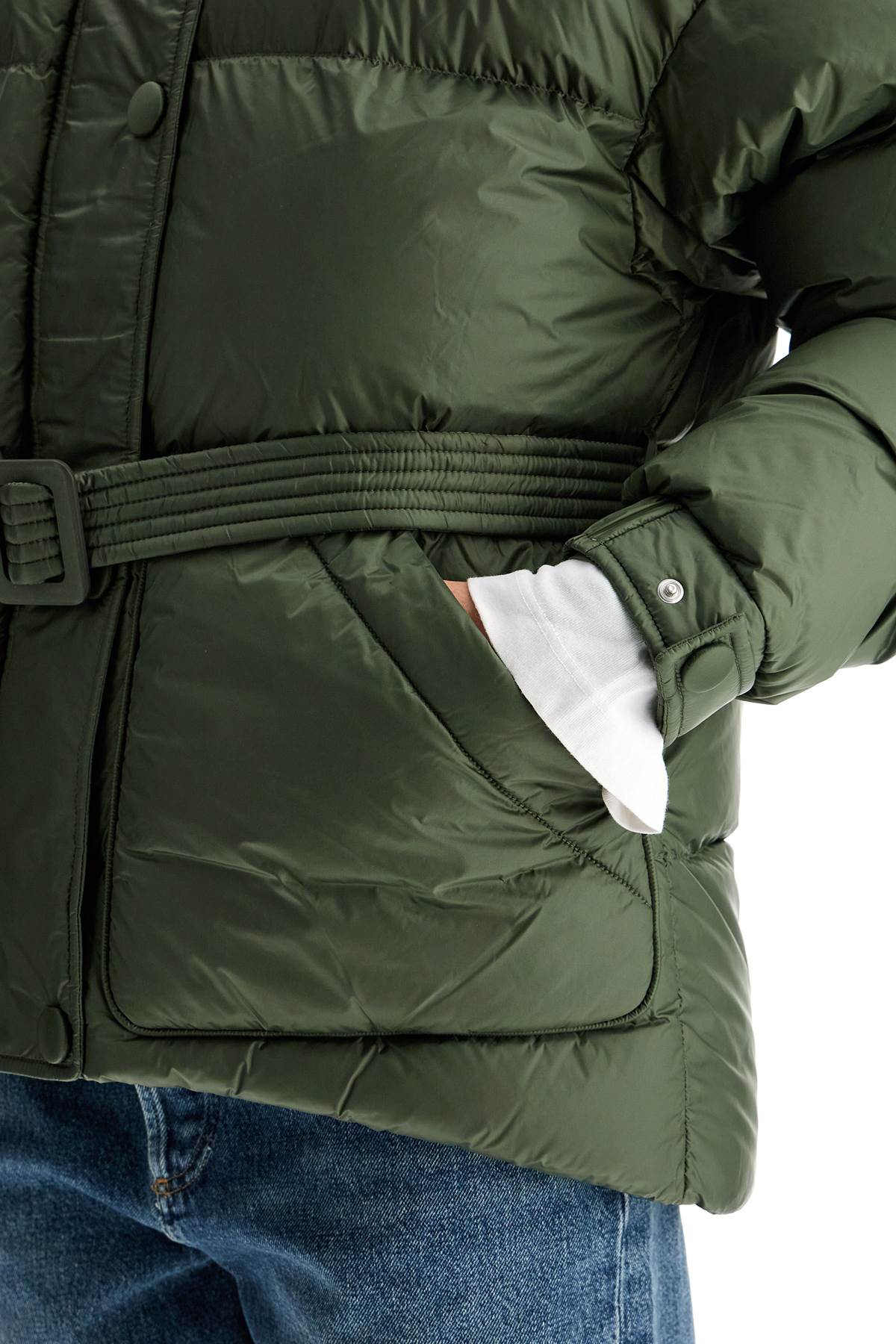 Ienki Ienki Michlin Belted Down Jacket image 3