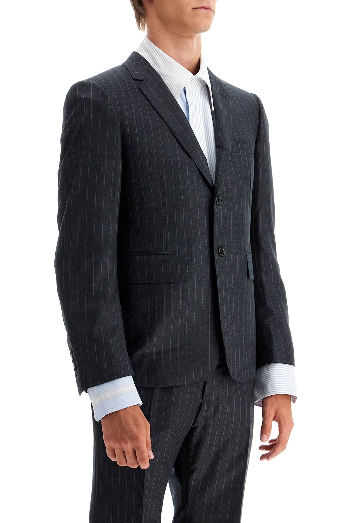 Thom Browne Wool Pinstripe Single-Breasted Jacket image 1