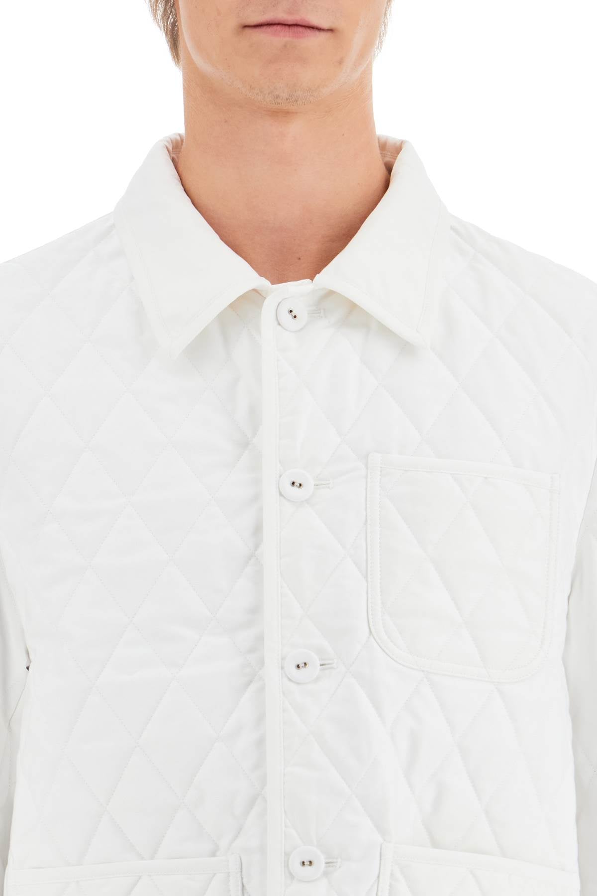 Thom Browne Lightweight Quilted Cotton Jacket image 3