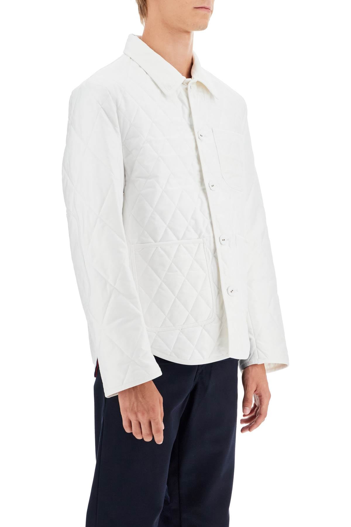 Thom Browne Lightweight Quilted Cotton Jacket image 1