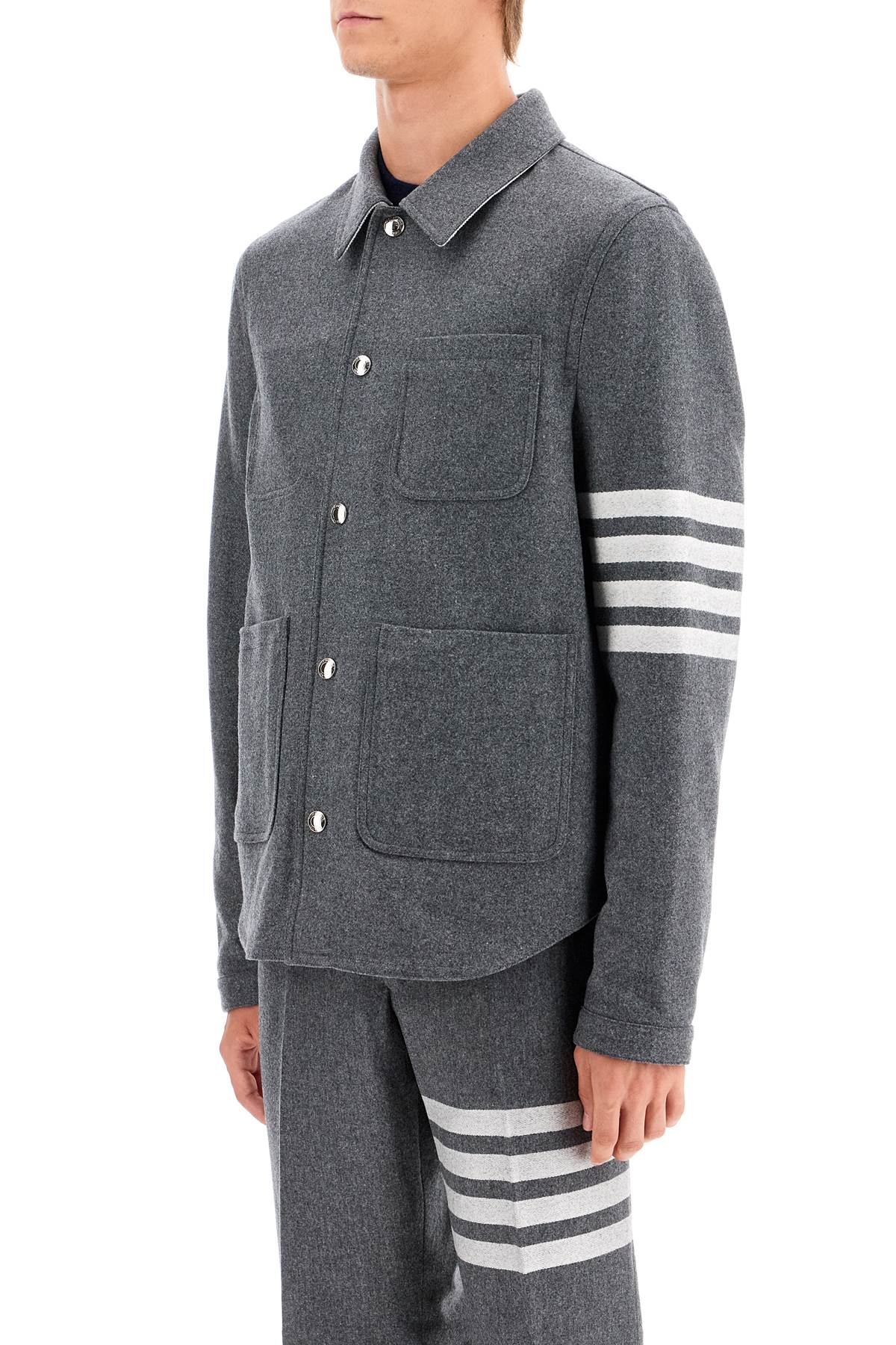 Thom Browne wool and cashmere blend oversh image 3