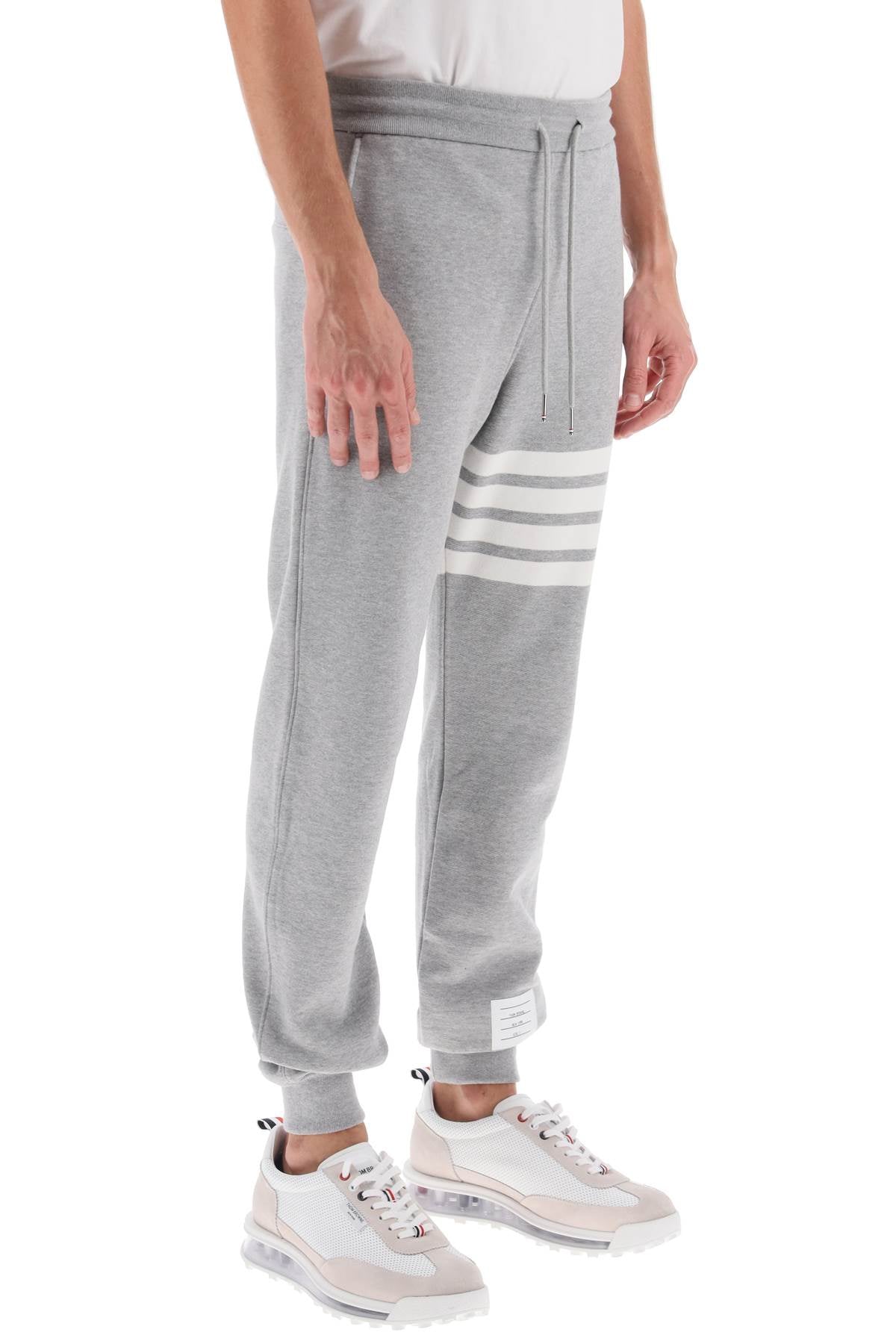 Thom Browne 4-bar joggers image 1