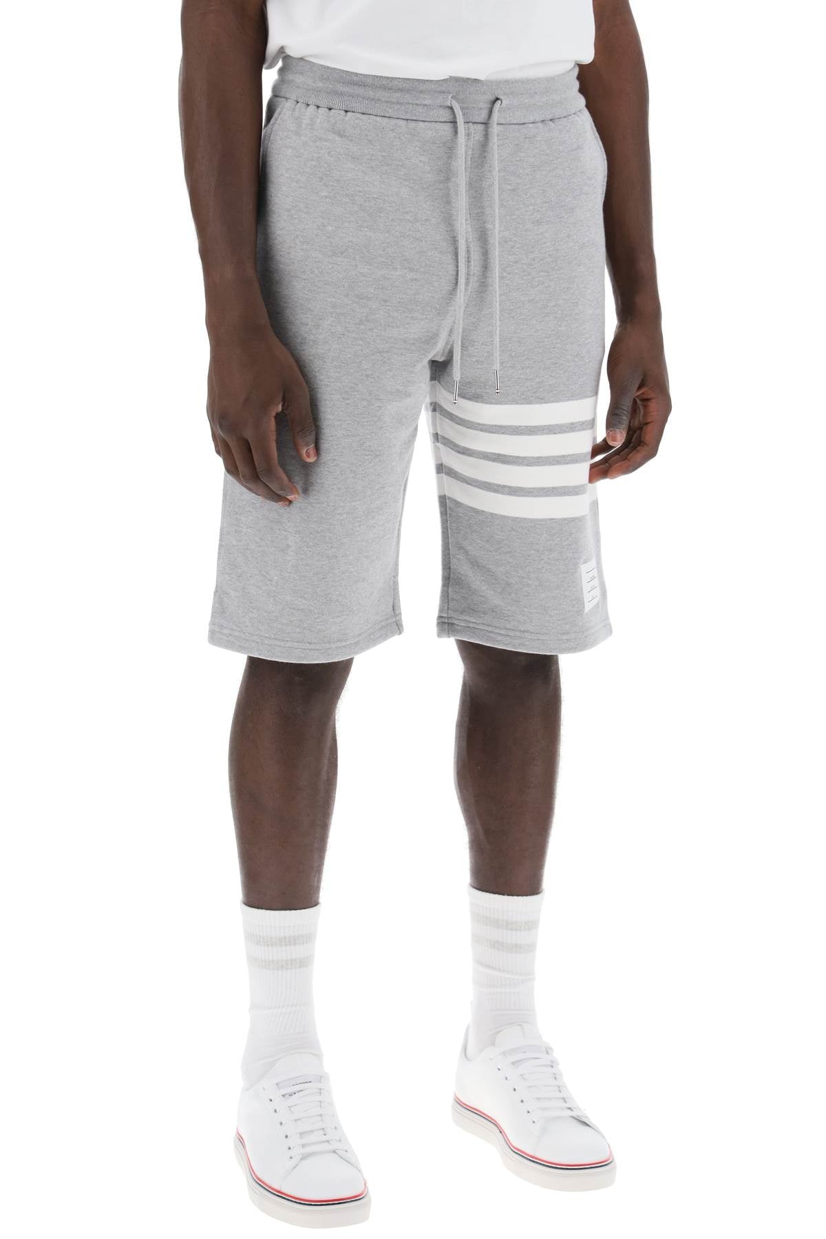 Thom Browne 4-bar sweat shorts image 1