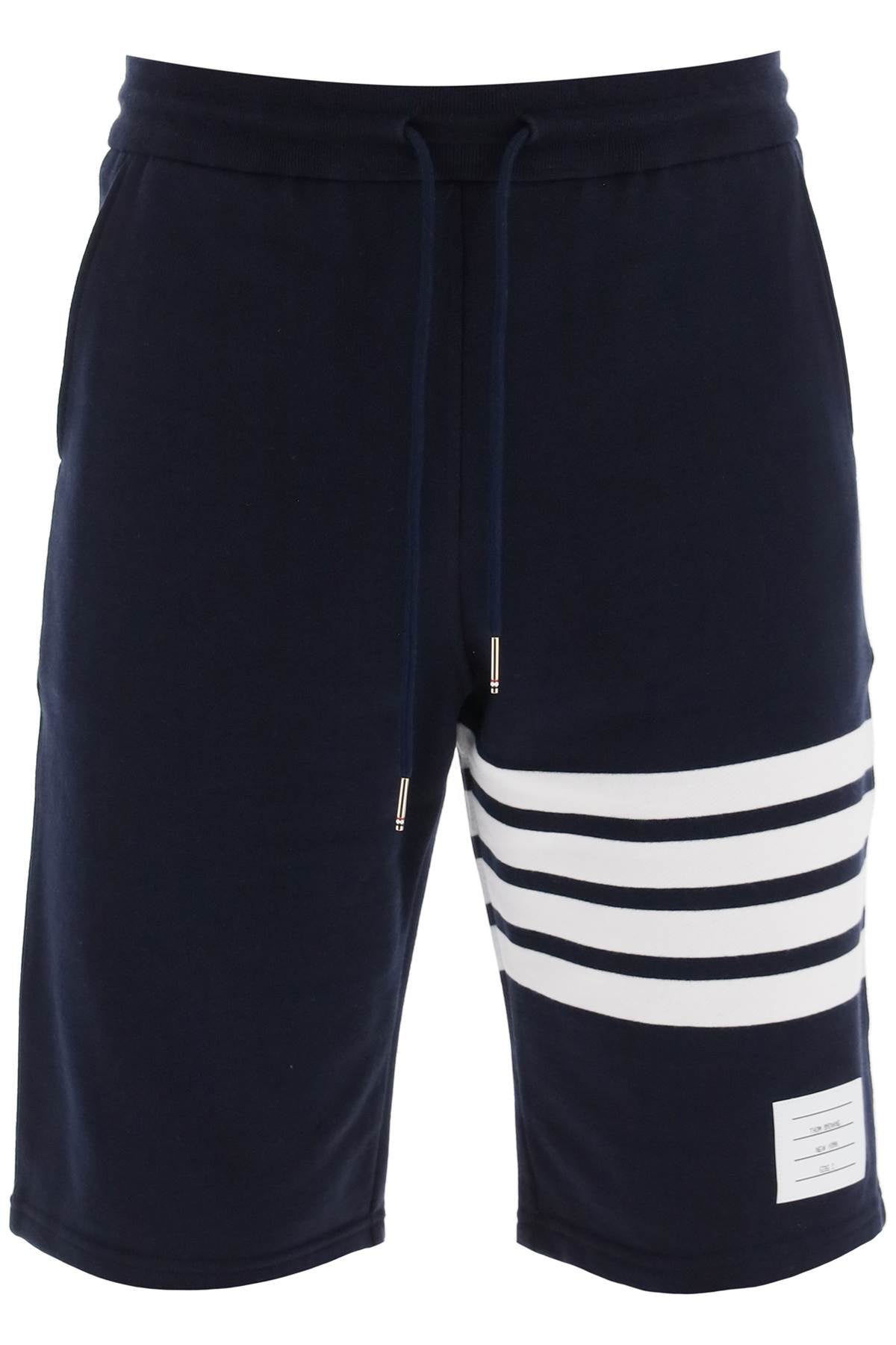 Thom Browne 4-bar sweat shorts image 0