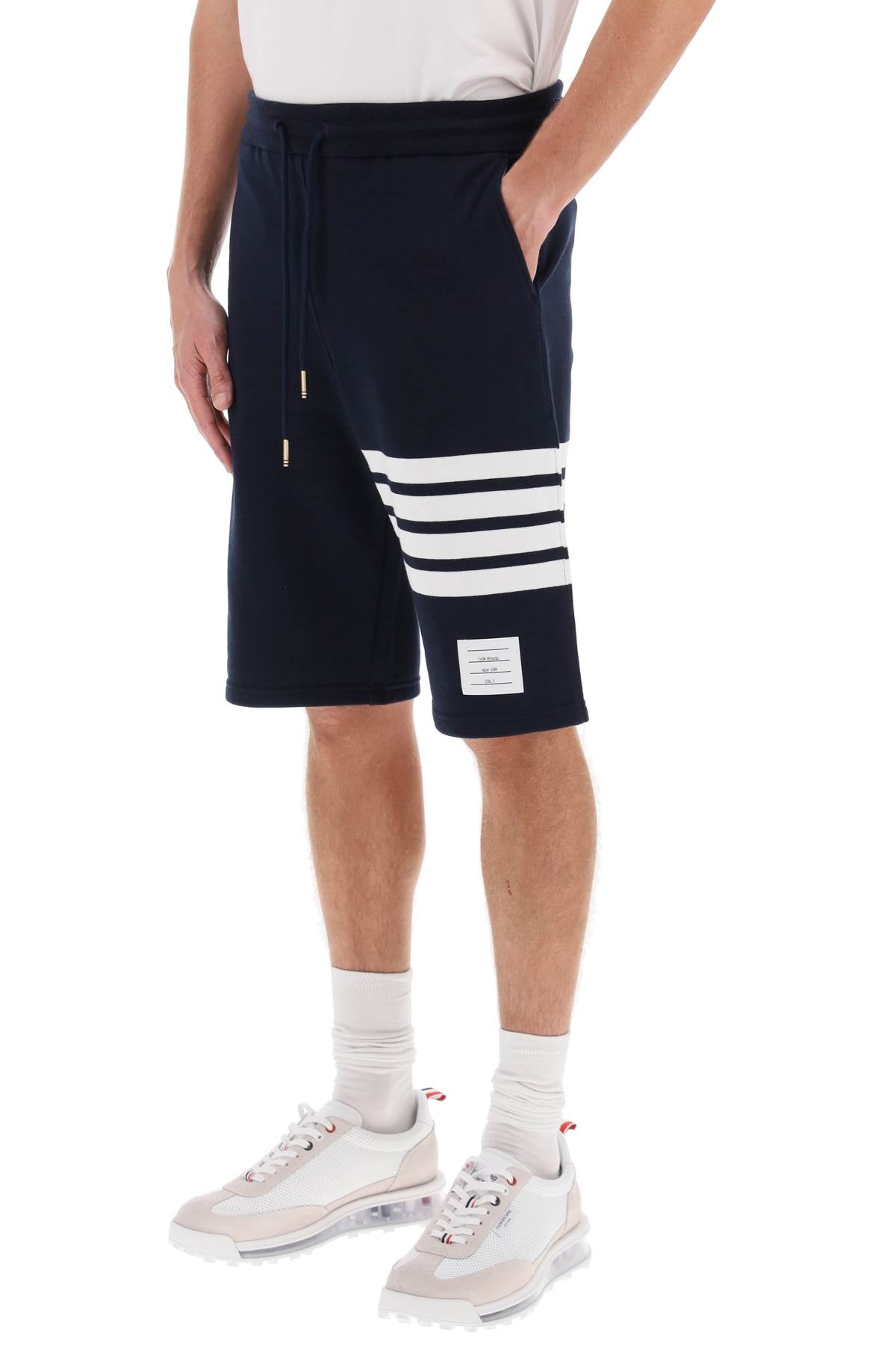 Thom Browne 4-bar sweat shorts image 3