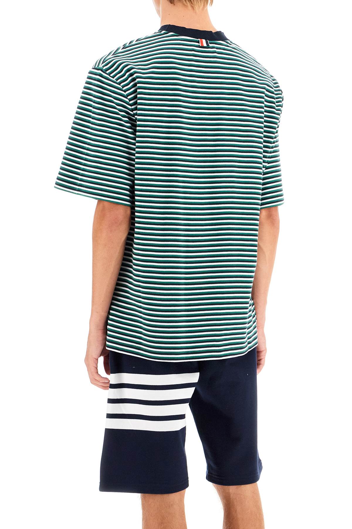 Thom Browne "striped oversized jersey t-shirt" image 2