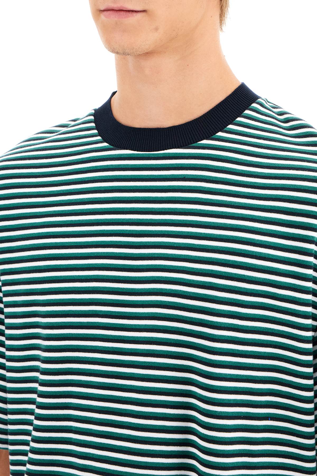 Thom Browne "striped oversized jersey t-shirt" image 3