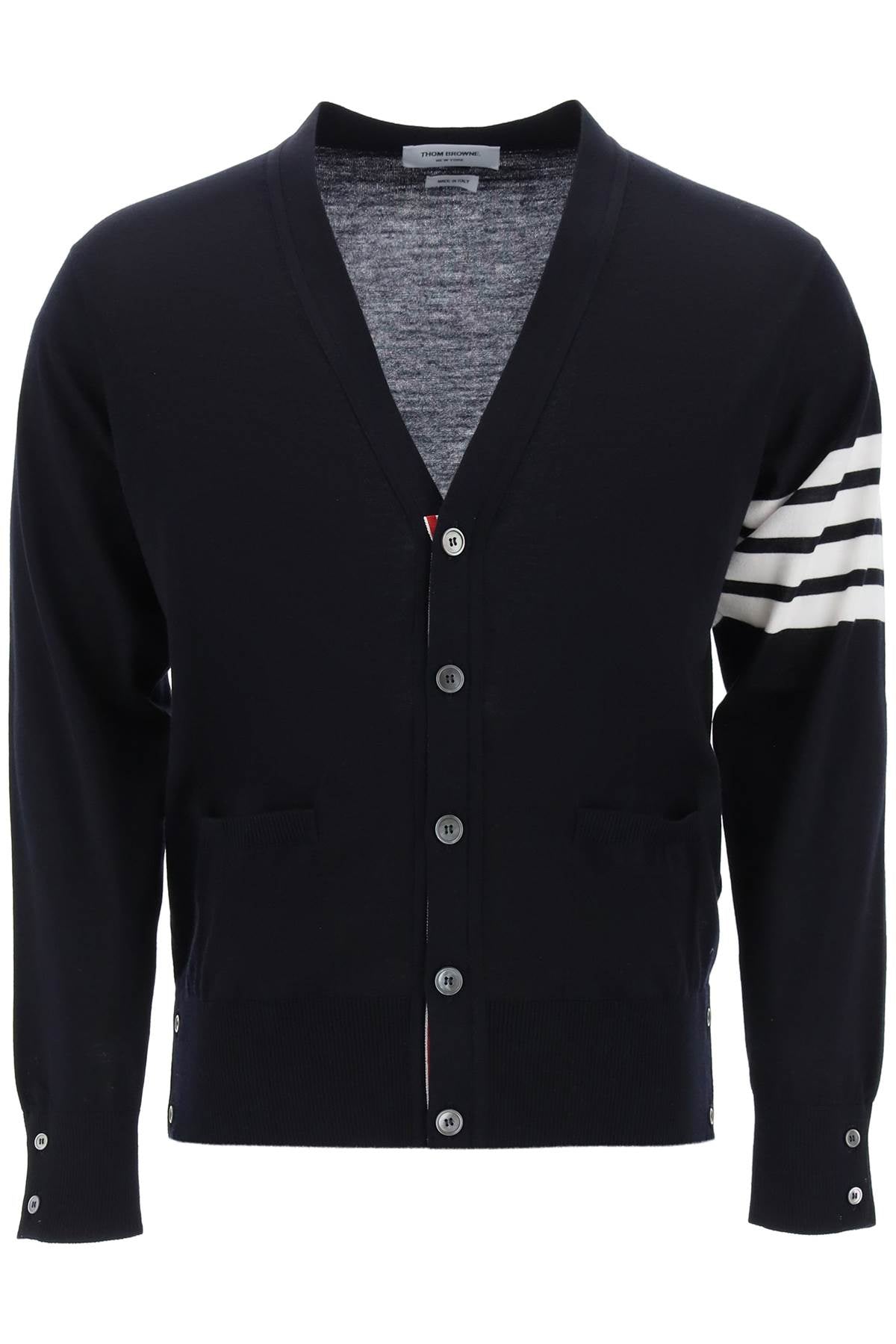 Thom Browne Merino Wool 4-Bar Cardigan image 0