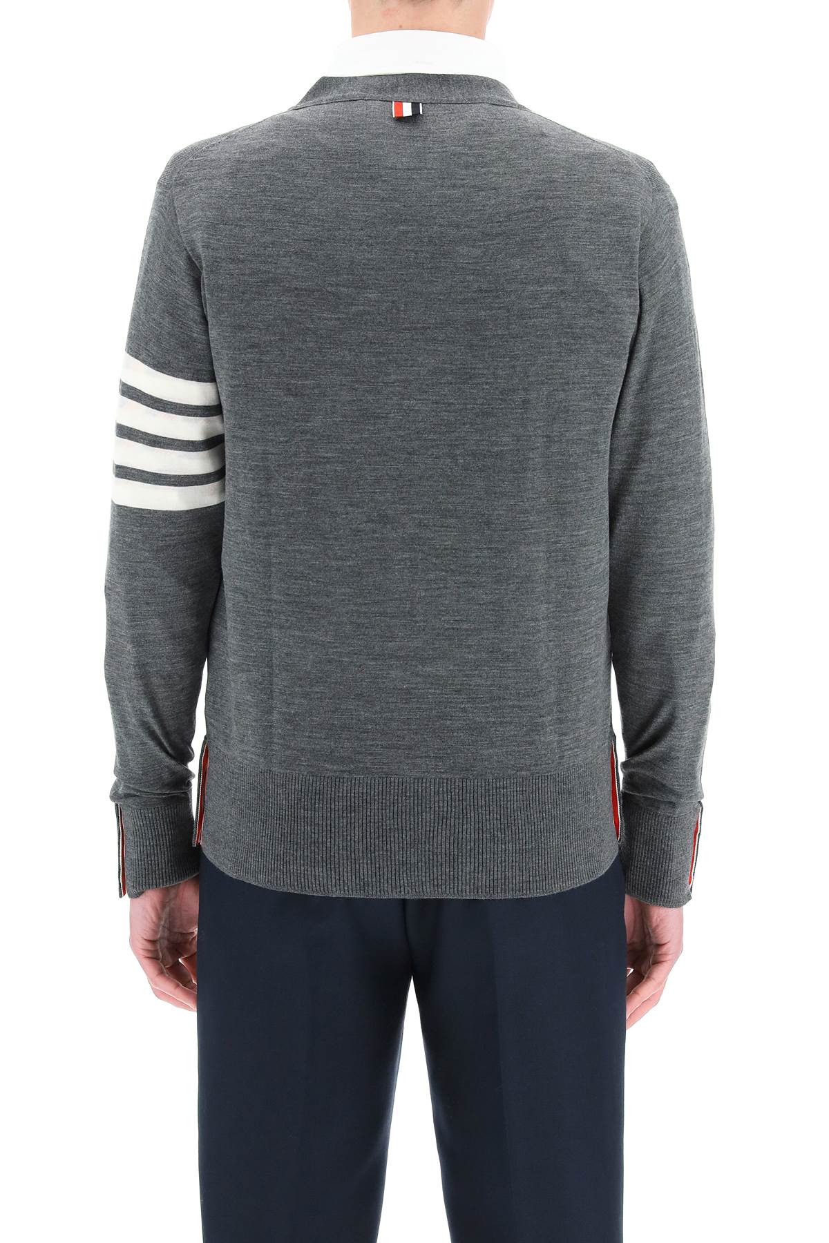 Thom Browne 4-Bar Merino Wool Cardigan image 2