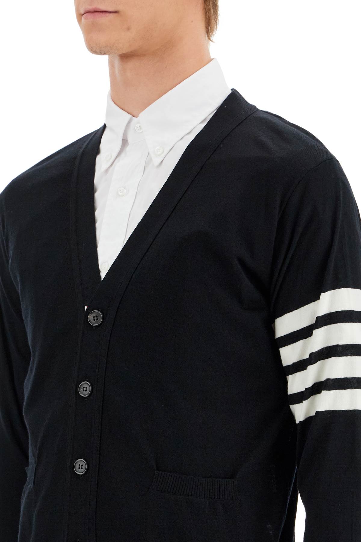 Thom Browne Women's Virgin Wool Cardigan image 3