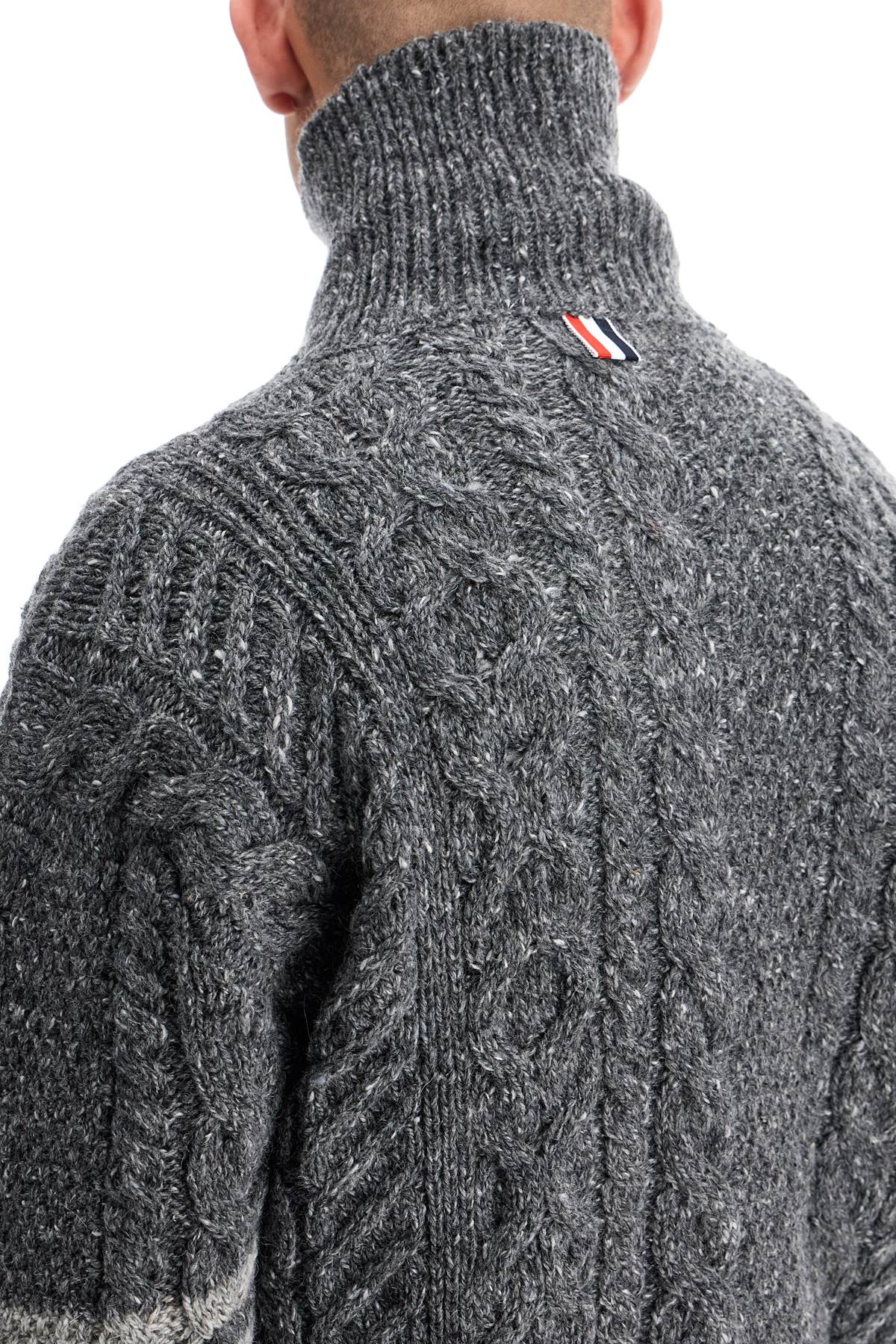 Thom Browne 4-Bar Mohair Cardigan image 3