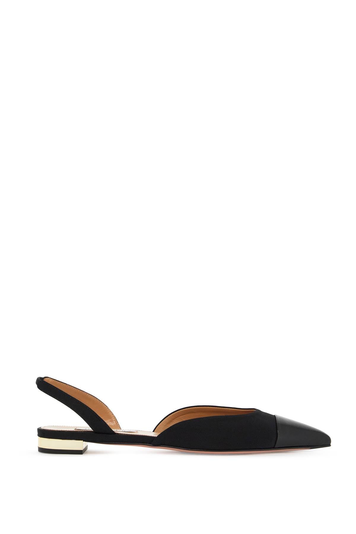 Aquazzura Milanese Slingback Ballerinas - Viscose Grosgrain image 0