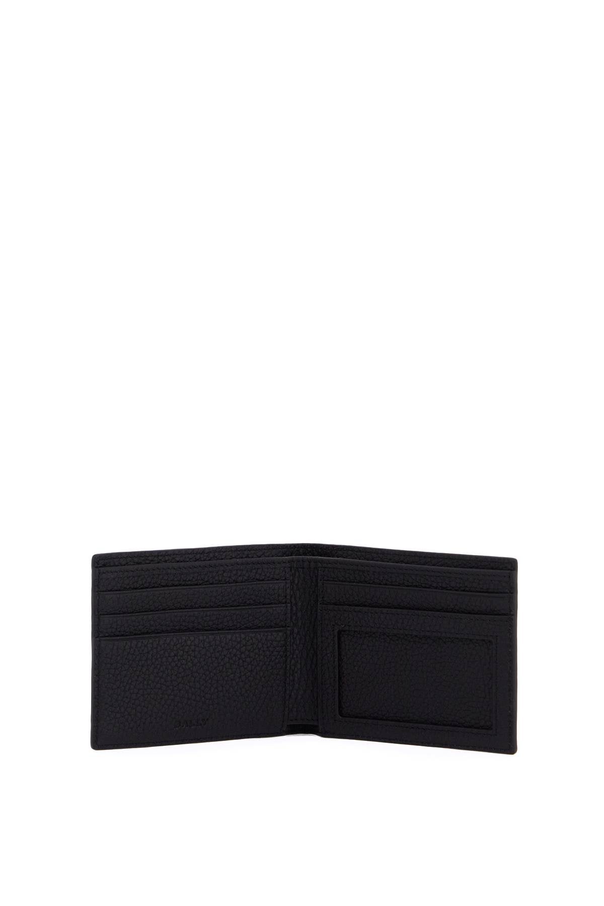 Bally Hammered Leather Bi-Fold Wallet with Ribbon Detail image 1